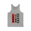 Long Live Soca Unisex Jersey Tank - Image 2